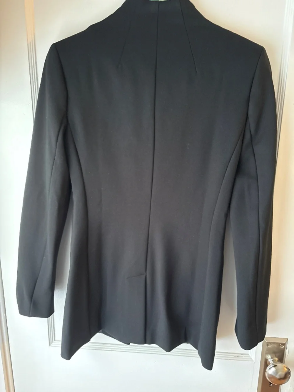 NWT! Banana Republic Black Ponte Collarless Blazer, Sz XXSP